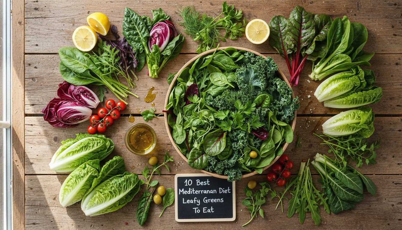 10 Best Mediterranean Diet Leafy Greens To Eat