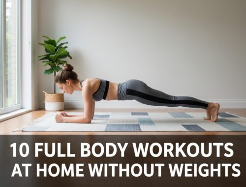 10 Full Body Workouts At Home Without Weights