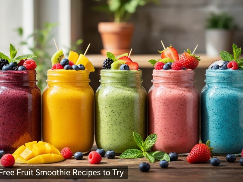 15 DairyFree Fruit Smoothie Recipes to Try