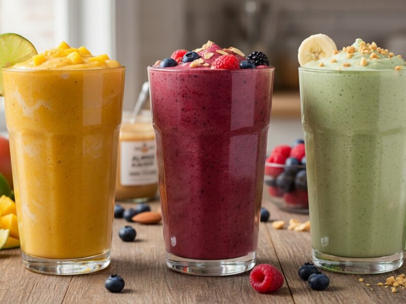 3_Protein_Smoothie_Flavors_Without_Powder