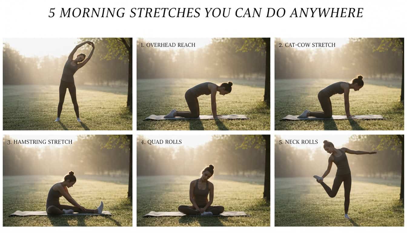 5 Morning Stretches You Can Do Anywhere
