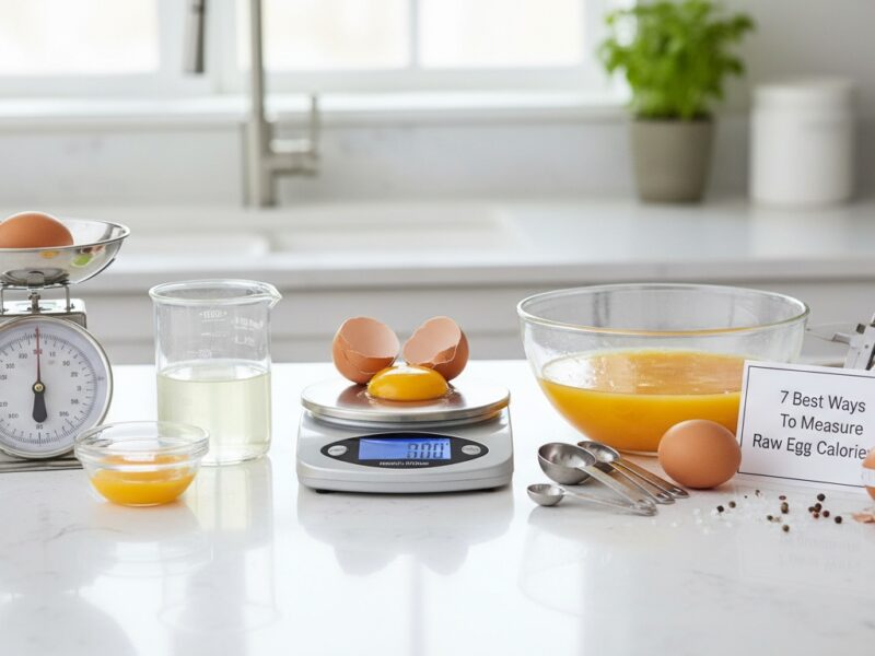 7 Best Ways To Measure Raw Egg Calories