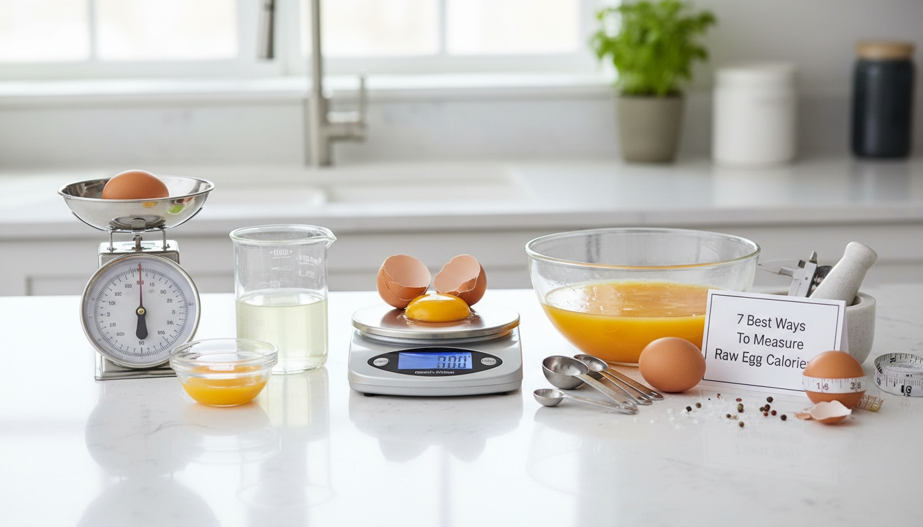 7 Best Ways To Measure Raw Egg Calories 1 7 Best Ways To Measure Raw Egg Calories