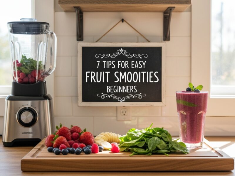 7 Tips for Easy Fruit Smoothies Beginners