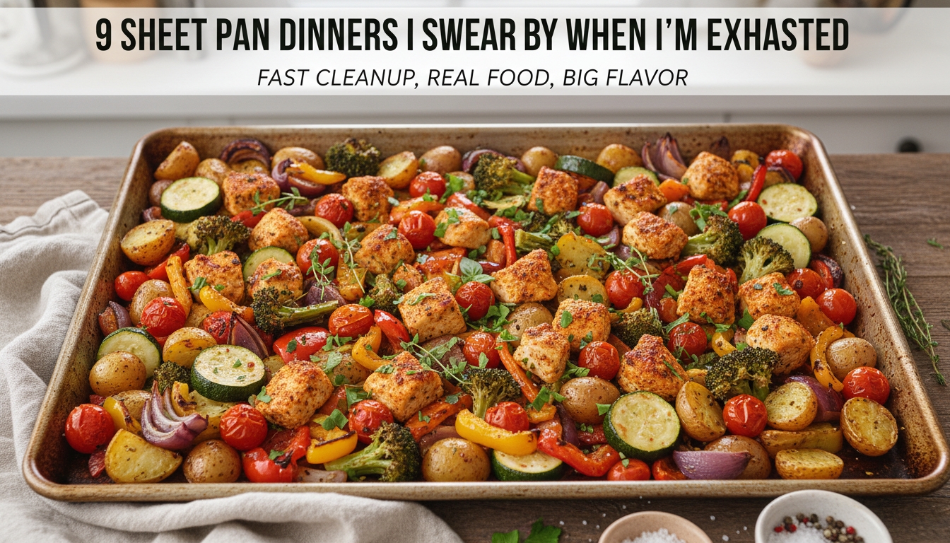 9 Sheet Pan Dinners I Swear By When I’m Exhausted—Fast Cleanup, Real Food, Big Flavor 1 9_Sheet_Pan_Dinners_I_Swear_By_When_Im_ExhaustedFast_Cleanup_Real_Food_Big_Flavor
