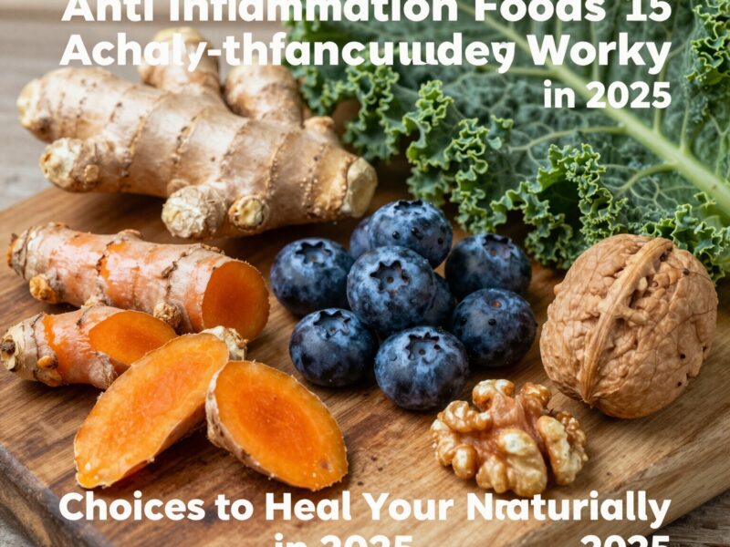Anti Inflammation Foods That Actually Work 15 ScienceBacked Choices to Heal Your Body Naturally
