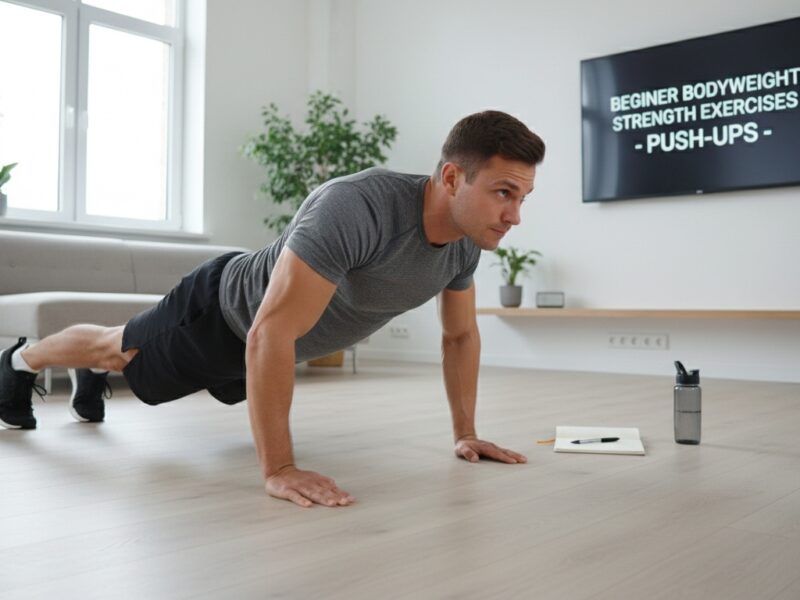 Best Beginner Bodyweight Strength Exercises at Home