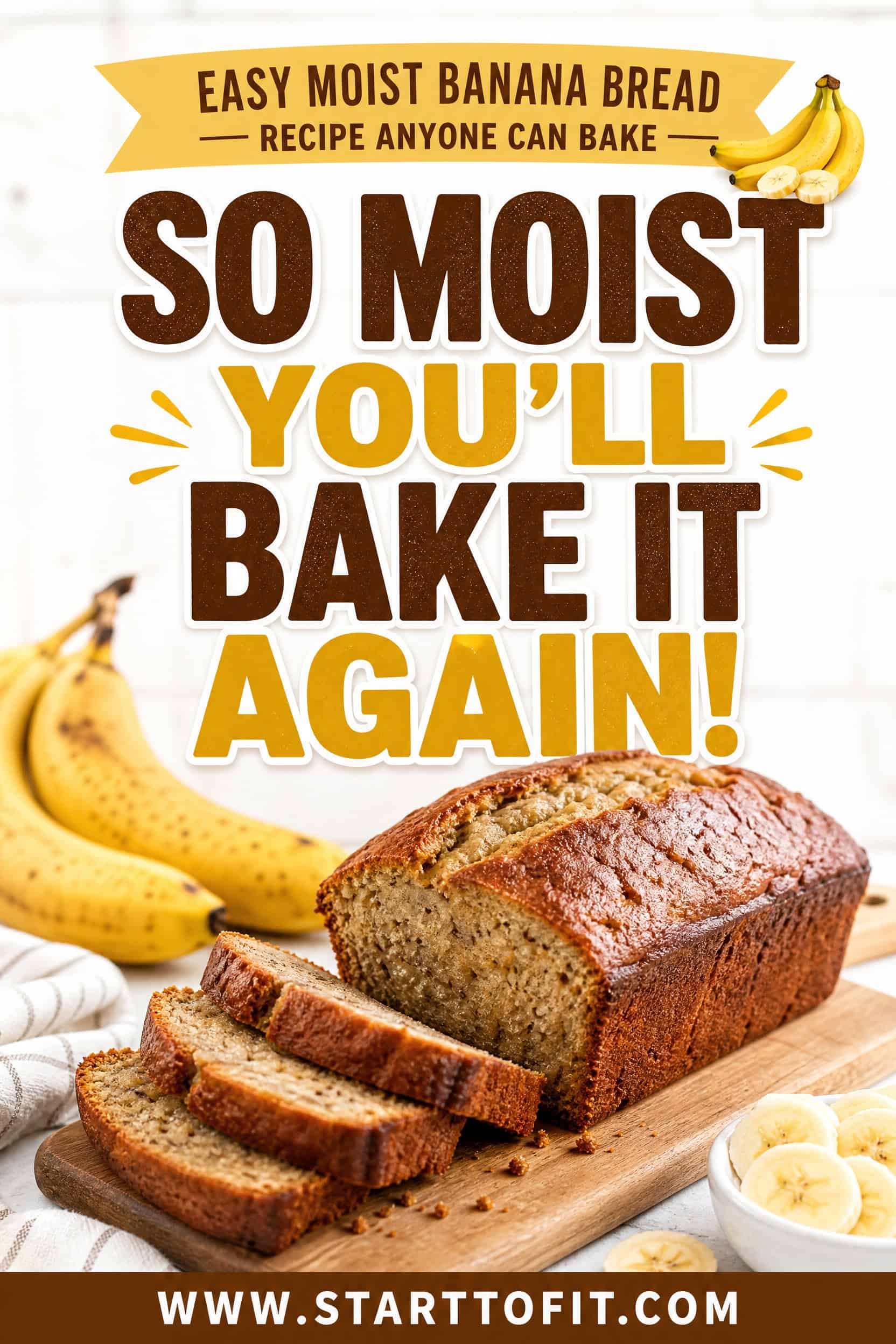 Easy Moist Banana Bread Recipe Anyone Can Bake