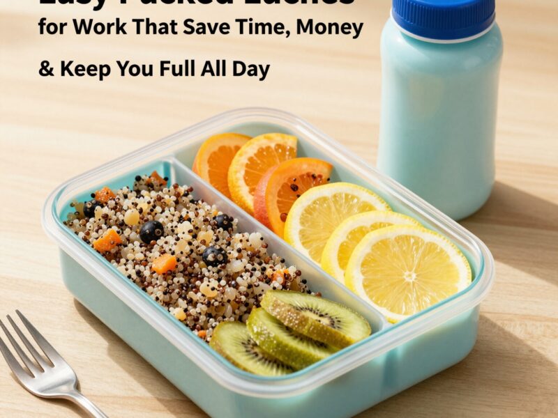 Easy Packed Lunches for Work That Save Time