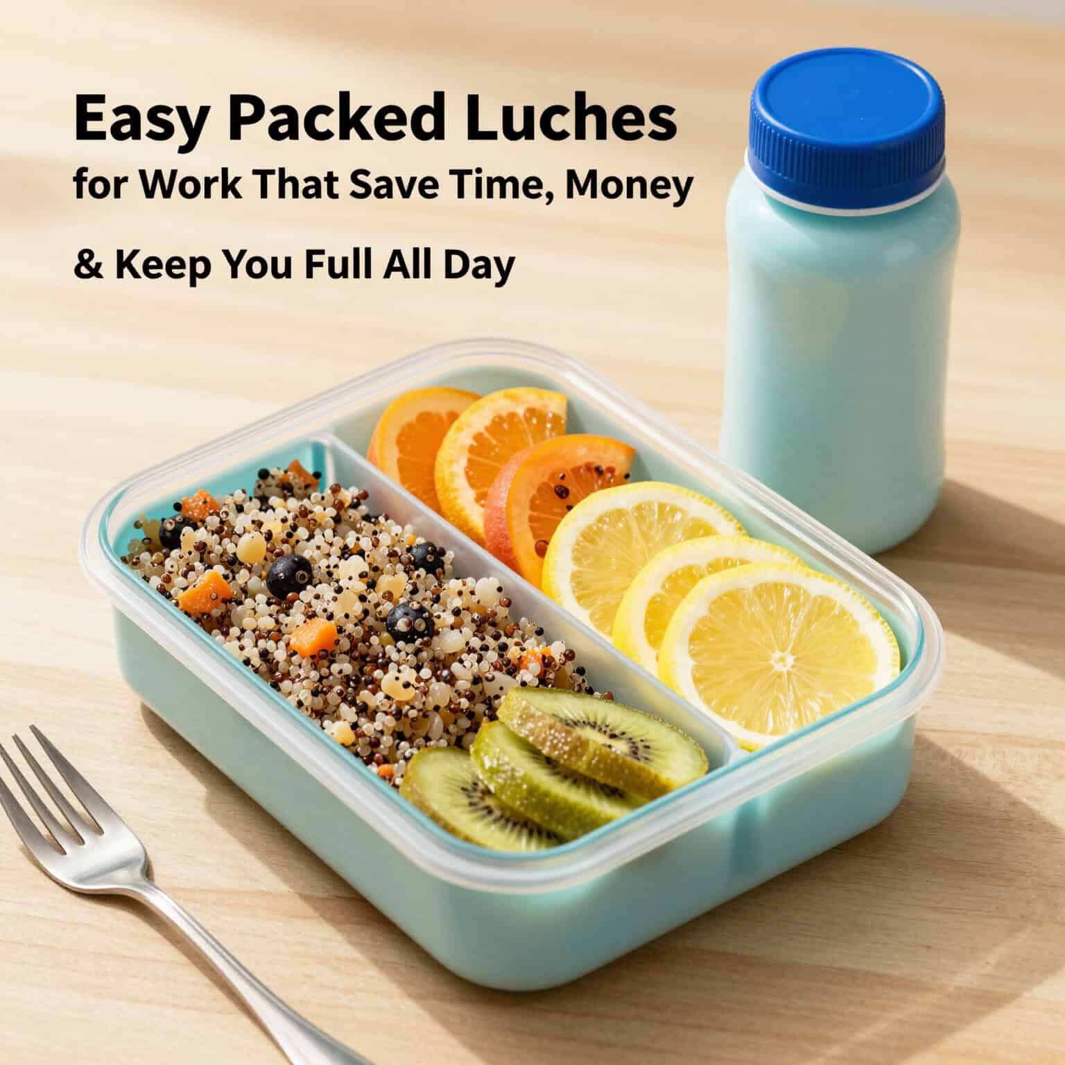 Easy Packed Lunches for Work That Save Time