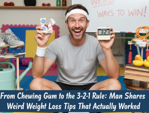 From Chewing Gum to the 321 Rule Man Shares Weird Weight Loss Tips That Actually Worked