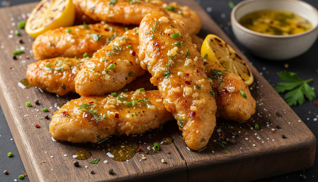 Garlic Butter Chicken Tenders Recipe You'll Crave 1 Garlic_Butter_Chicken_Tenders_Recipe_Youll_Crave