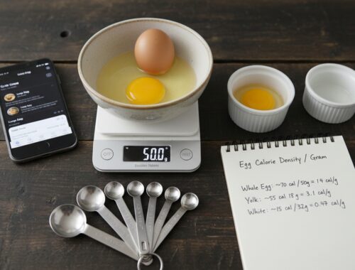 How to Compare Egg Calorie Density Per Gram