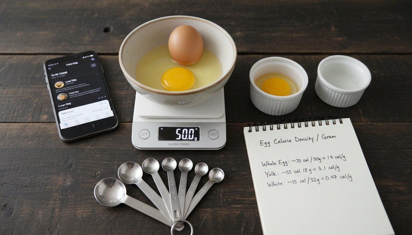 How to Compare Egg Calorie Density Per Gram 1 How to Compare Egg Calorie Density Per Gram