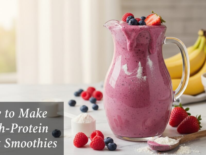 How to Make HighProtein Fruit Smoothies