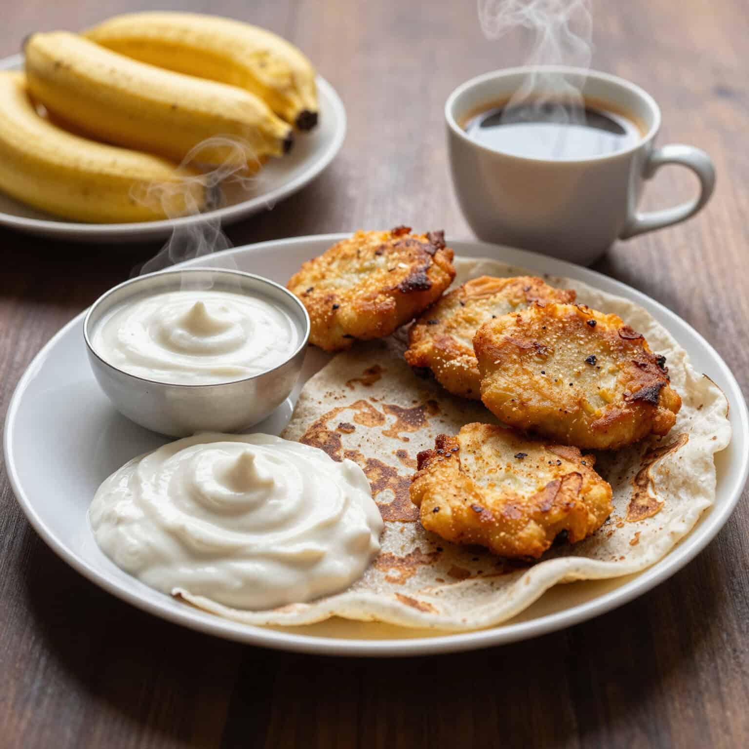 Delicious South Indian breakfast spread.