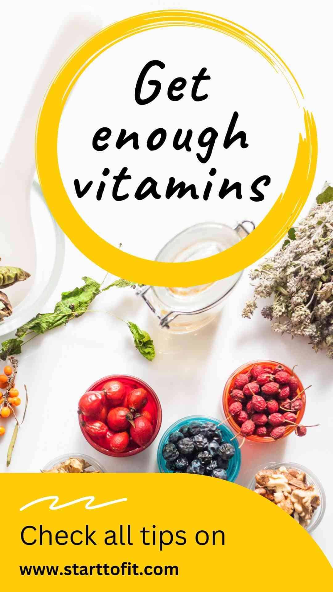 Personal Care Tips Get enough vitamins get a happier you