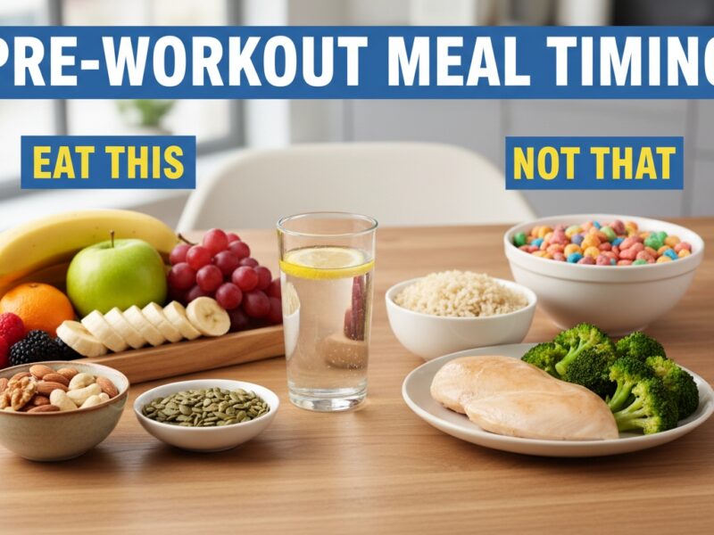 PreWorkout Meal Timing Eat This Not That