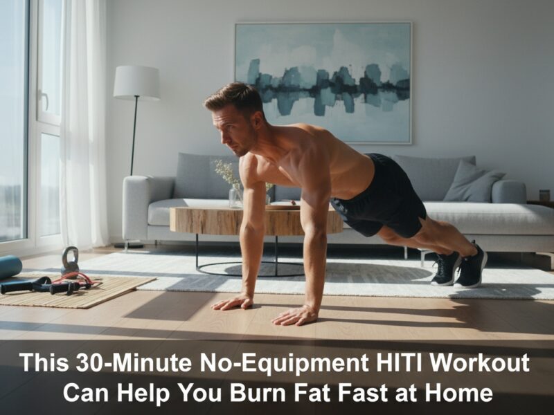 This 30Minute NoEquipment HIIT Workout Can Help You Burn Fat Fast at Home