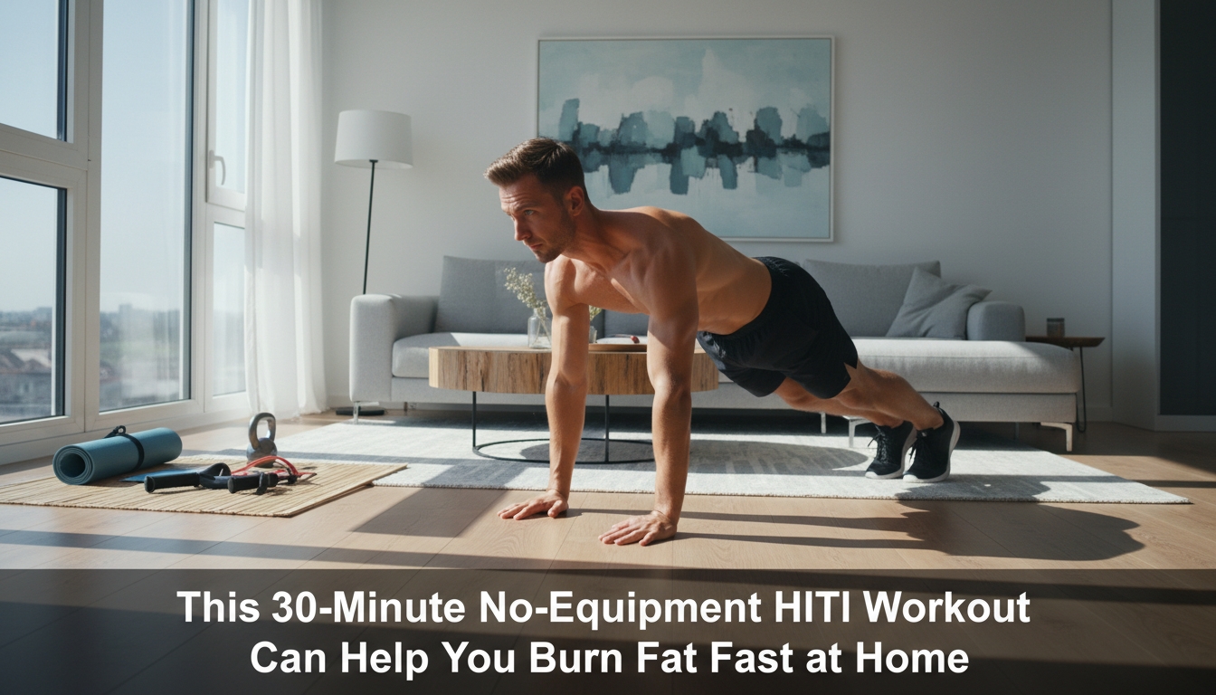 This 30Minute NoEquipment HIIT Workout Can Help You Burn Fat Fast at Home