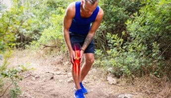 Knee pain relief and injury prevention for runners, featuring healthy stretching and strengthening exercises to keep your knees strong during outdoor trail running.