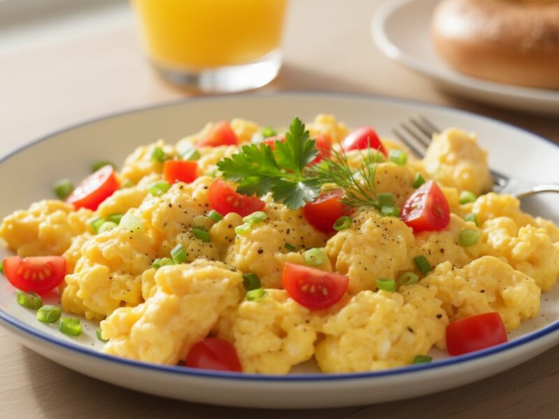 What Are Scrambled Eggs Calories With Toppings