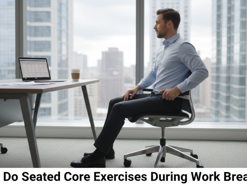 Why Do Seated Core Exercises During Work Breaks