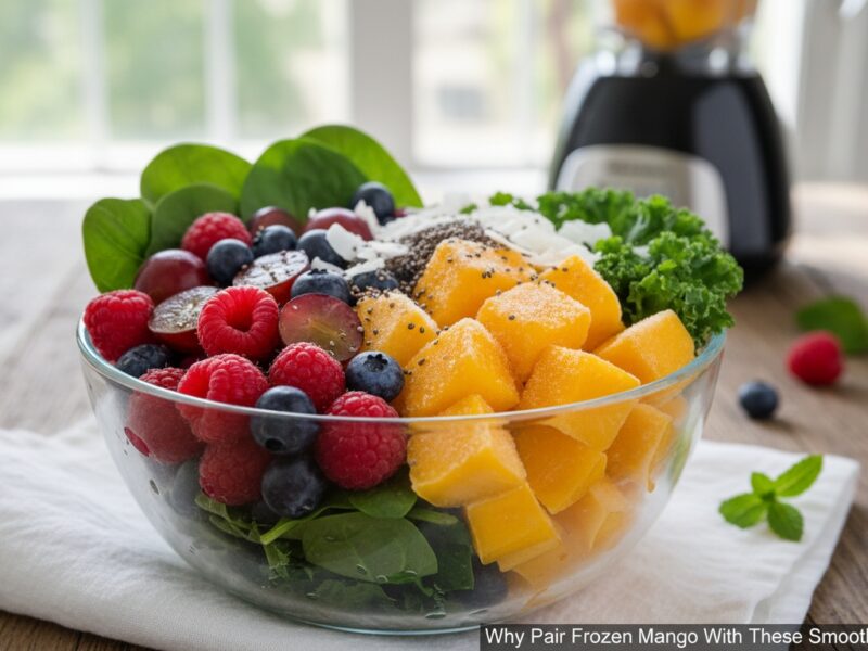 Why Pair Frozen Mango With These Smoothie Flavors
