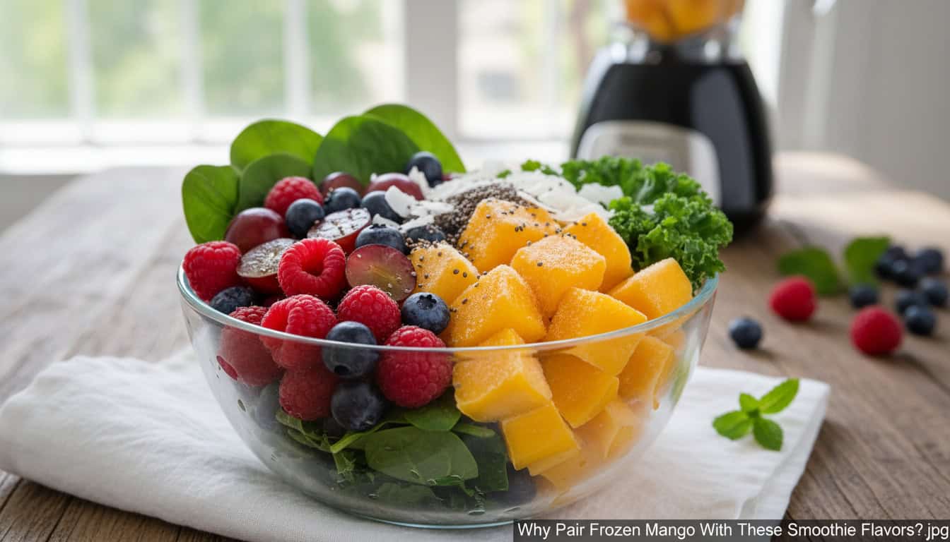 Why Pair Frozen Mango With These Smoothie Flavors