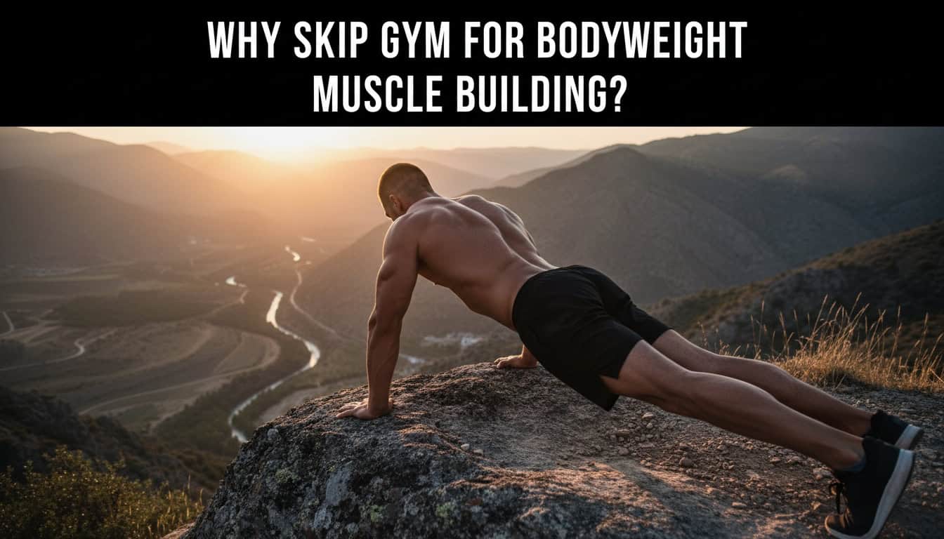 Why Skip Gym for Bodyweight Muscle Building