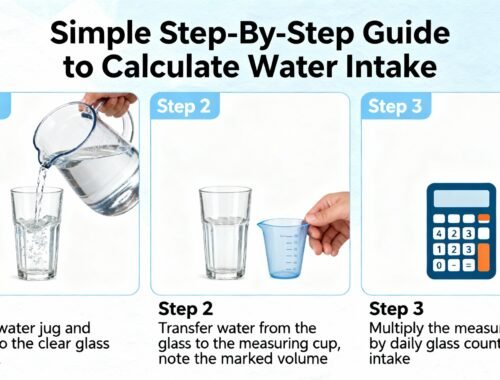 Hydration, water intake, hydration tips, water measurement, health hydration guide.