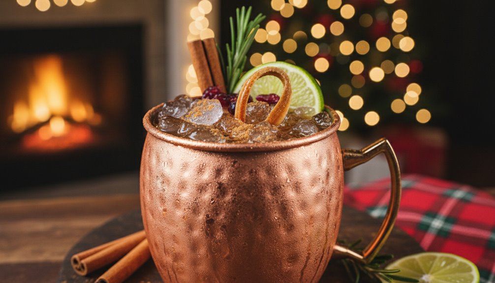 The Best Christmas Mule Recipe With Cinnamon Syrup 1 christmas mule cinnamon syrup recipe
