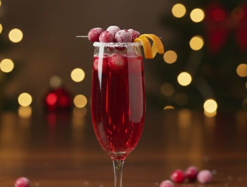 easy festive christmas cocktail