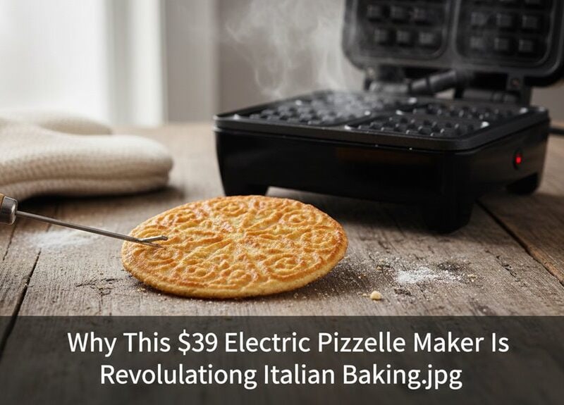 electric pizzelle maker transforming italian baking thry1