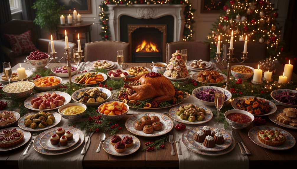 elevating holiday table with festive dishes