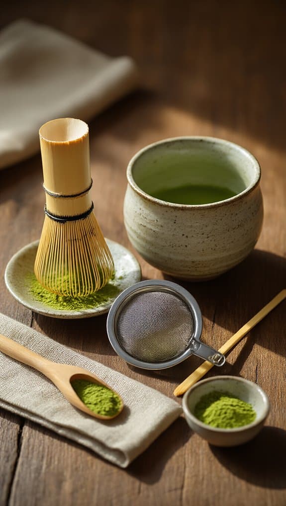 essential matcha preparation tools