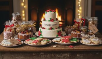 festive baking cookies cakes edible gifts