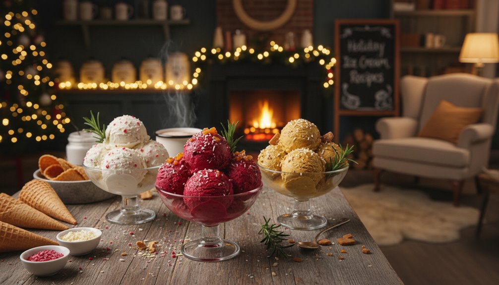 Holiday Ice Cream Flavors You Can Make at Home 1 festive homemade ice cream flavors