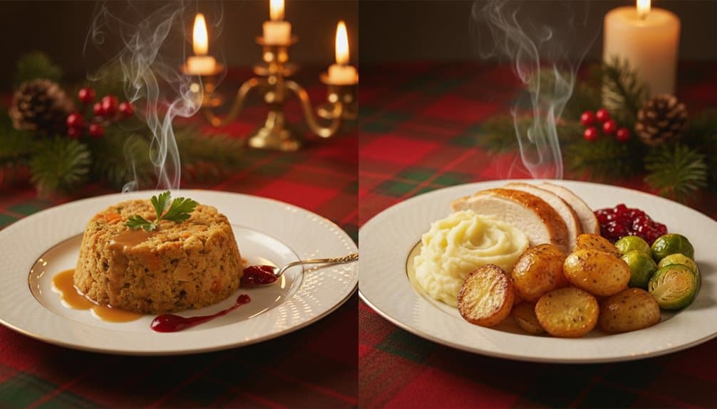 flavors lacking traditional christmas dinner
