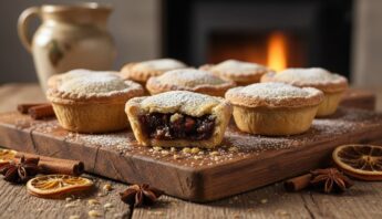 homemade buttery shortcrust mince pies