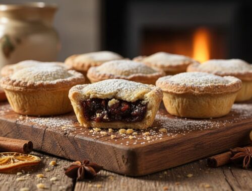 homemade buttery shortcrust mince pies