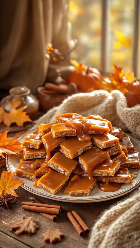 homemade caramel and toffee