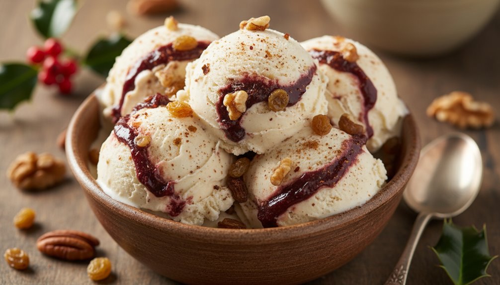 Mince Pie Ice Cream All the Festive Flavor, No Fuss 2 homemade mincemeat ice cream swirl