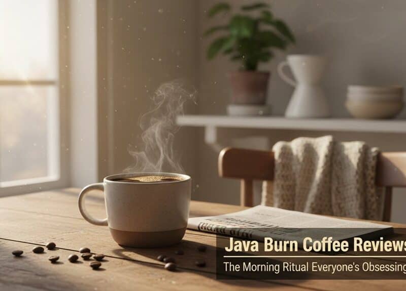 Brewing Coffee & Morning Fitness.