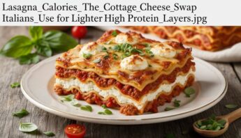 Delicious homemade lasagna with layers of cheese, meat sauce, and pasta. Perfect for a hearty, satisfying Italian meal.