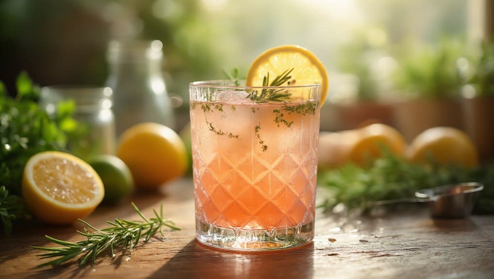 lower sugar liver supportive cocktails