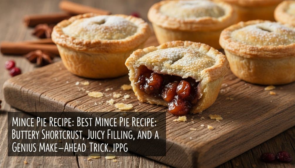 Delicious homemade mince pies with buttery crust and juicy filling perfect for holidays. Easy to make with tips for perfect crust and filling. Enjoy a classic festive treat!.