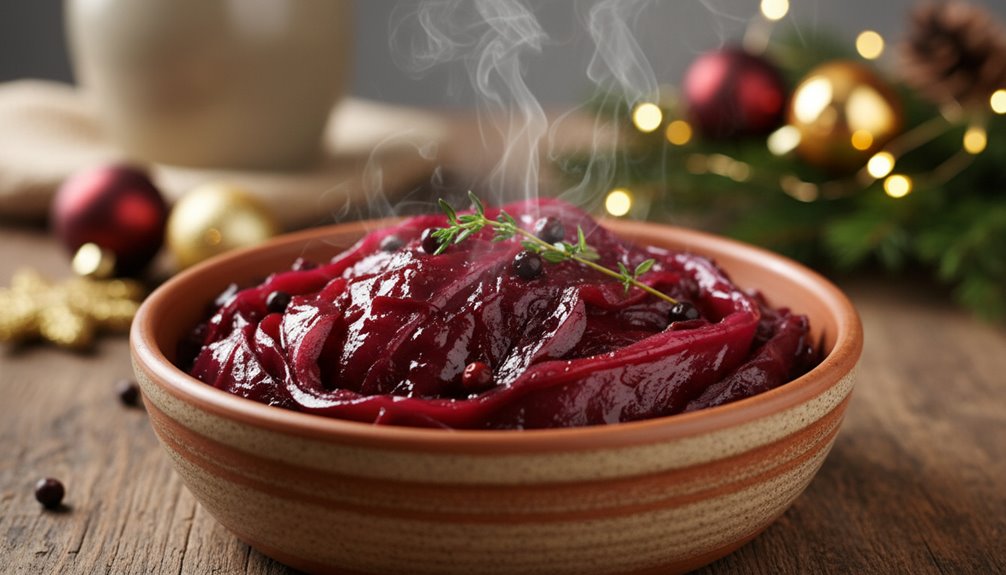 Christmas Red Cabbage Recipe You Can Make Ahead 2 make ahead improves with time tender crisp consistency restaurant quality results
