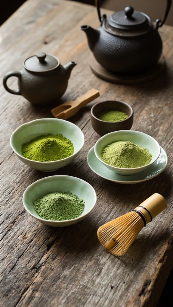 Elegant Matcha Tea Sets for Authentic Japanese Brewing 3 matcha preparation and utensils