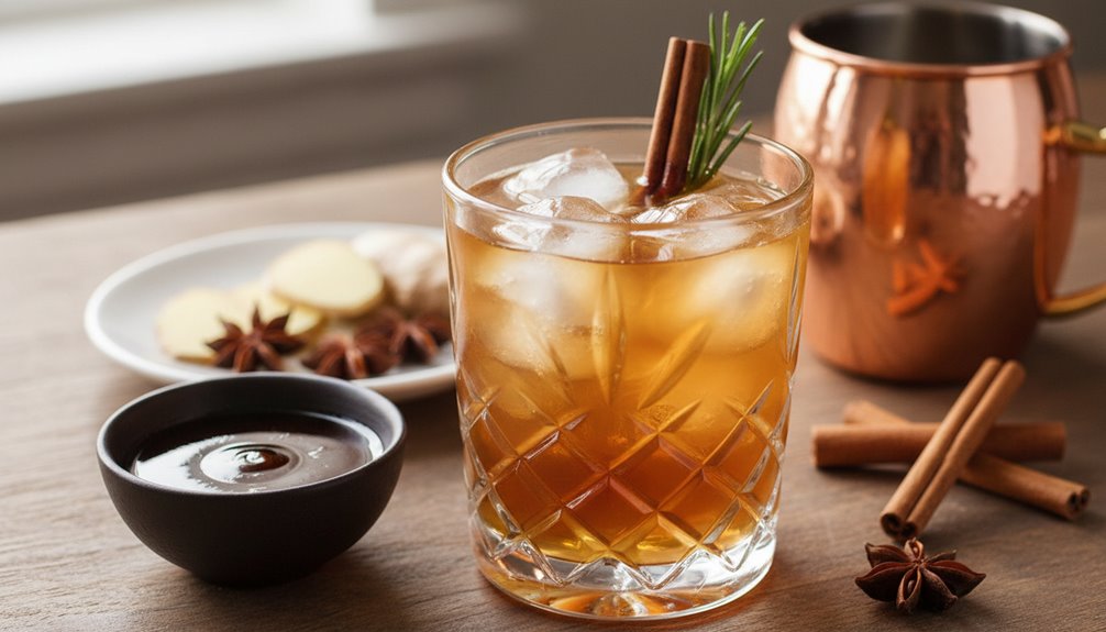 The Best Christmas Mule Recipe With Cinnamon Syrup 3 personalized festive memorable seasonal presentation